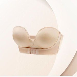 UpWing Bra Front Buckle Strapless Wireless Bra